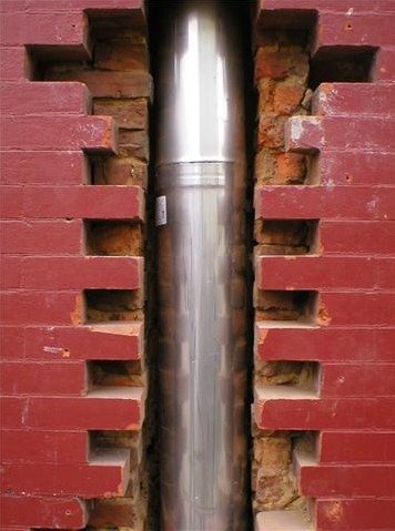 Stainless Steel Chimney Liner Repair & Installed in Phoenixville, PA 19460 by W.S. Montgomery Chimney and Masonry Services